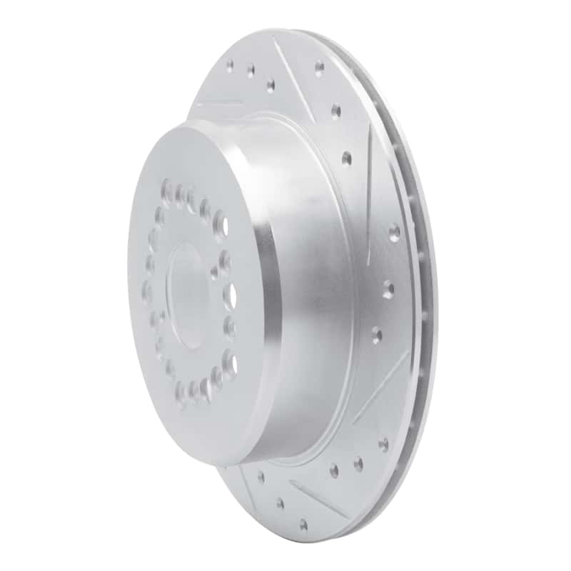 R1 Concepts — R1 92-00 Lexus SC400 Rear Right Drilled & Slotted Silver Brake Rotor
R1 Brake Rotor Drill - view 2