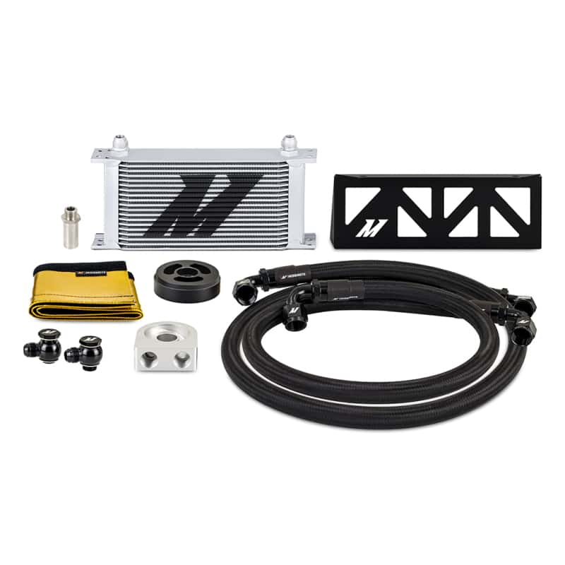 Mishimoto — Mishimoto 2022+ Subaru BRZ/Toyota GR86 Oil Cooler Kit - Silver
Engine Oil Cooler - view 1