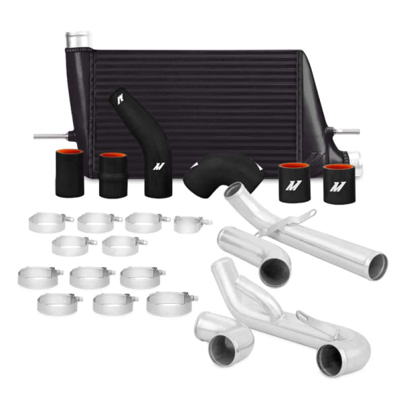 Mishimoto — Mishimoto 08+ Mitsubishi Evo X Front-Mount Intercooler Kit - Black - view 2
