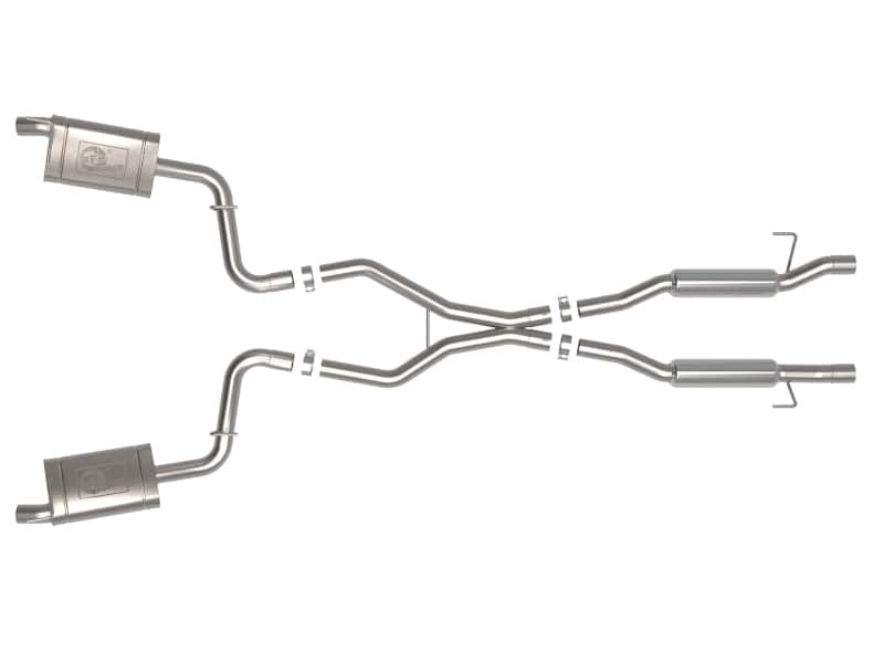 aFe — aFe Vulcan Series 2.24in SS Cat-Back Exhaust 21-23 Jeep Grand Cherokee L V8 5.7L
Cat-Back Exhaust - view 2