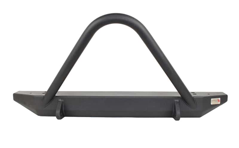Fishbone Offroad — Fishbone Offroad 97-06 Jeep Wrangler TJ Rubicon Steel Front Bumper W/Stinger - Blk Txtrd Powdercoat - view 2