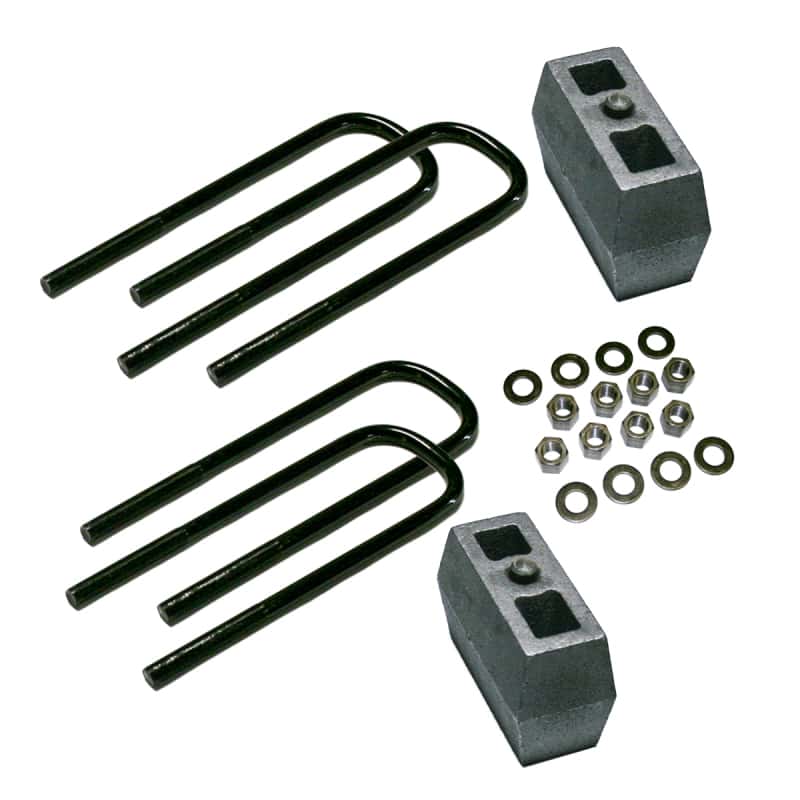 Superlift — Superlift 11-16 Ford F-250 SuperDuty w/o Factory Overloads 3in Rear Block Kit
Leaf Spring Block - view 2