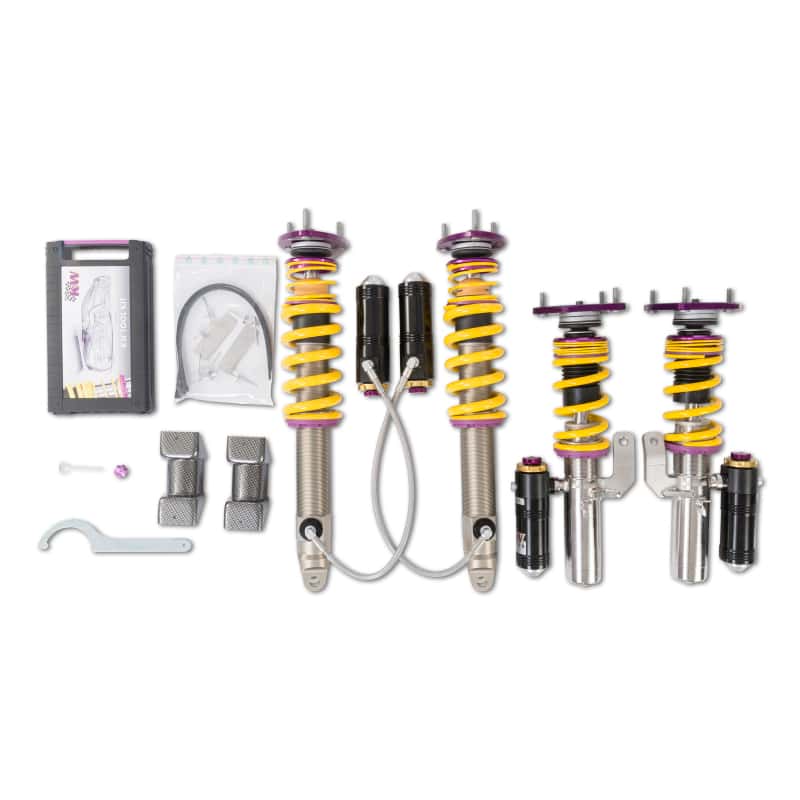 KW — KW Porsche 911 991 Carrera Carrera 2/2S/GTS 4/4S/GTS With PDCC Clubsport Coilover Kit 3-Way
Coilover Kit - view 2