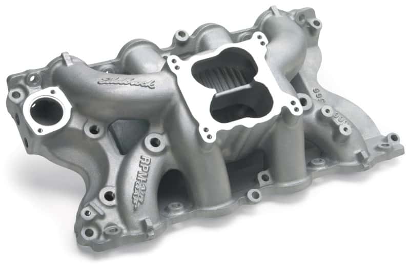 Edelbrock — Edelbrock Performer RPM Air-Gap Ford 460 STD Flange/Sprd Bore
MANIFOLD - view 4