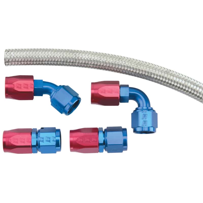 Russell — Russell Performance Holley - Fuel Pump to -8 Dual Inlet Kit (For ProFlex -4ft hose)
Carburetor Fuel Line - view 2