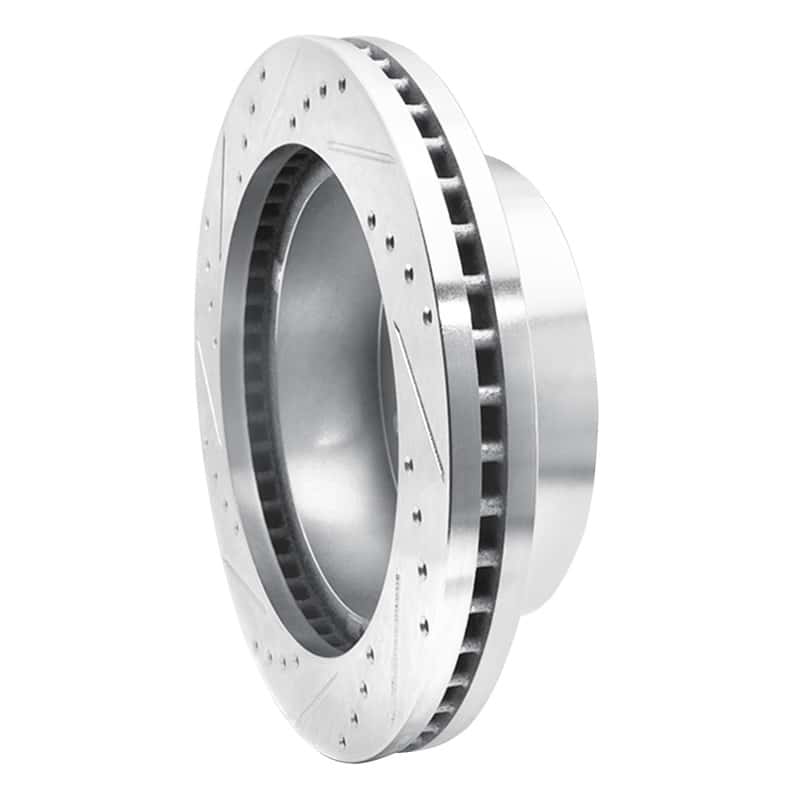 R1 Concepts — R1 2011-2025 Chevrolet Silverado 3500 HD Front Right Drilled & Slotted Silver Brake Rotor
R1 Brake Rotor Drill - view 3