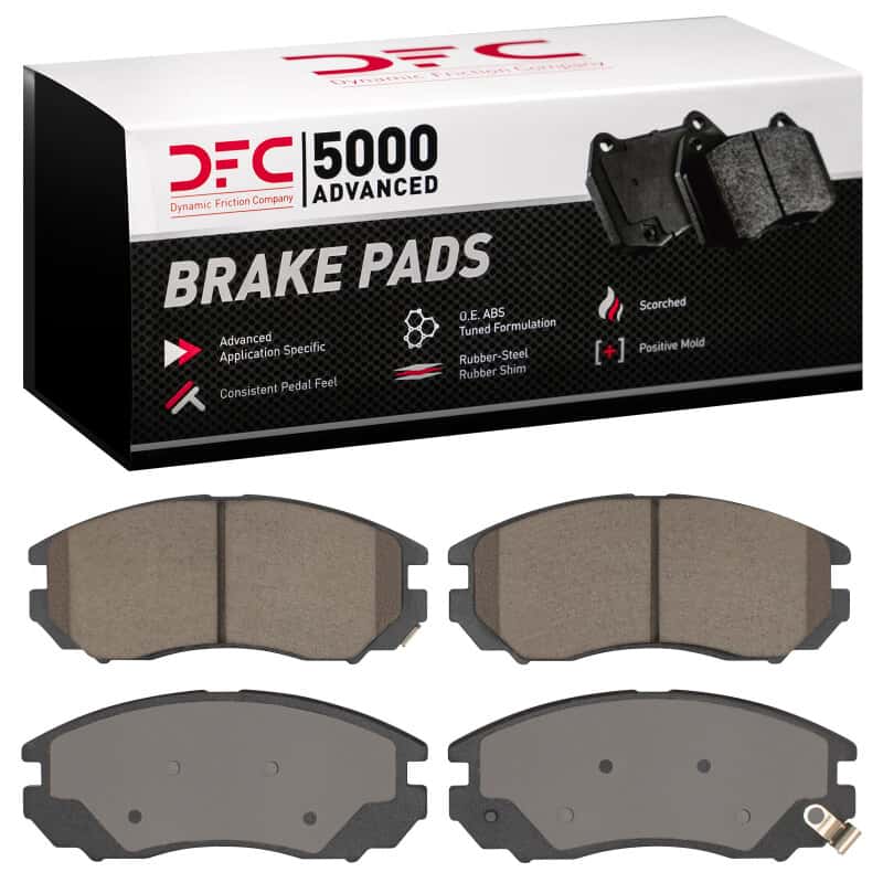 DFC — DFC 04-08 Hyundai Tiburon Front 5000 Advanced Ceramic Brake Pads
DFC Brake Pad Set - view 1