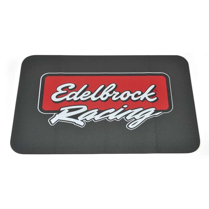 Edelbrock — Edelbrock Racing Fender Cover - PVC Foam Mat - 2 Color Printed Edelbrock Racing Logo
APPAREL - view 6