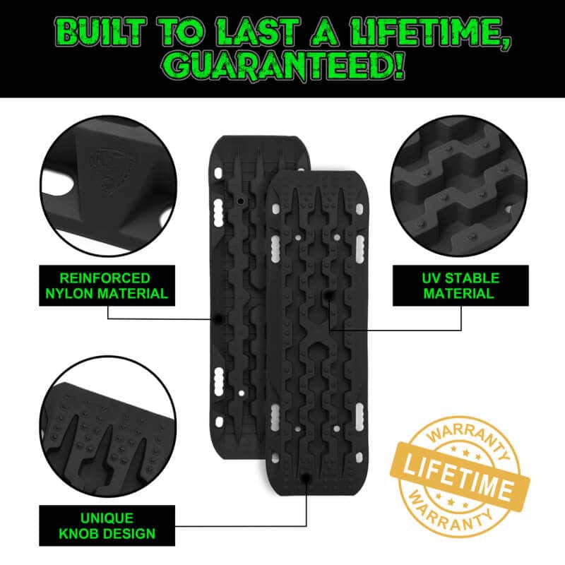 Rhino USA — Rhino USA Recovery Traction Boards - Black (Pair)
Vehicle Mat - view 3