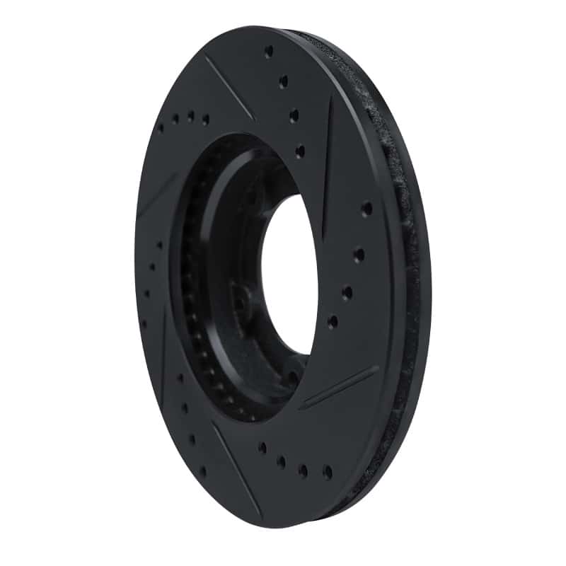 R1 Concepts — R1 84-95 Toyota Pickup Front Left Drilled & Slotted Black Brake Rotor
R1 Brake Rotor Drill - view 4
