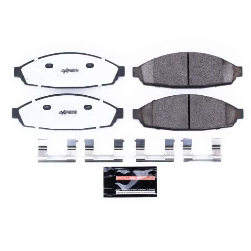 PowerStop — Power Stop 03-11 Ford Crown Victoria Front Z26 Extreme Street Brake Pads w/Hardware
Z26 Brake Pads - view 1