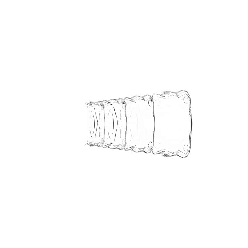 KC HiLiTES — KC HiLiTES FLEX ERA LED Light Bar 10in. Light Shield - Clear (SHIELD ONLY) - view 10