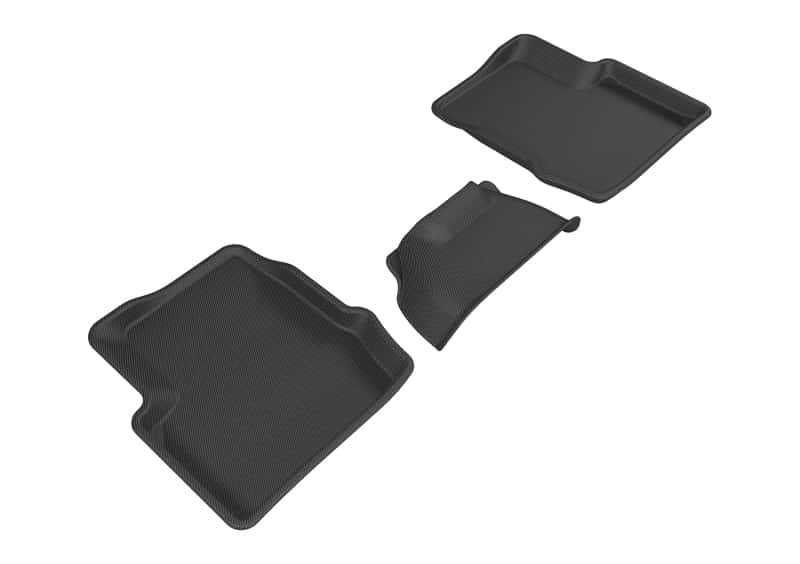 3D MAXpider — 3D MAXpider 2015-2019 Fiat 500X Kagu 2nd Row Floormats - Black
Floor Mat Set - view 1
