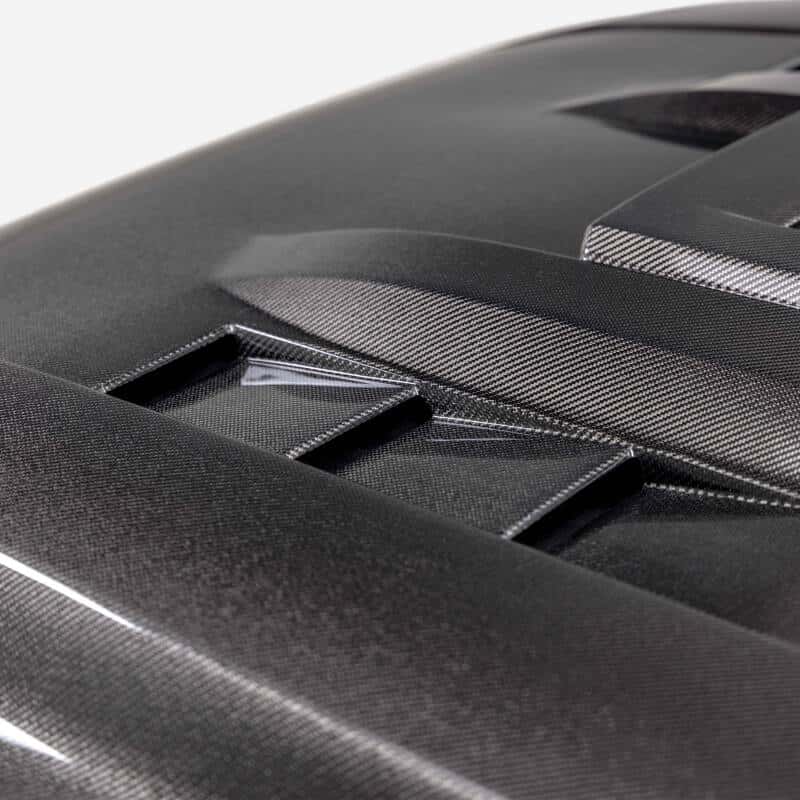 Seibon — Seibon 2024 Toyota Tacoma TS-Style Carbon Fiber Hood - view 5