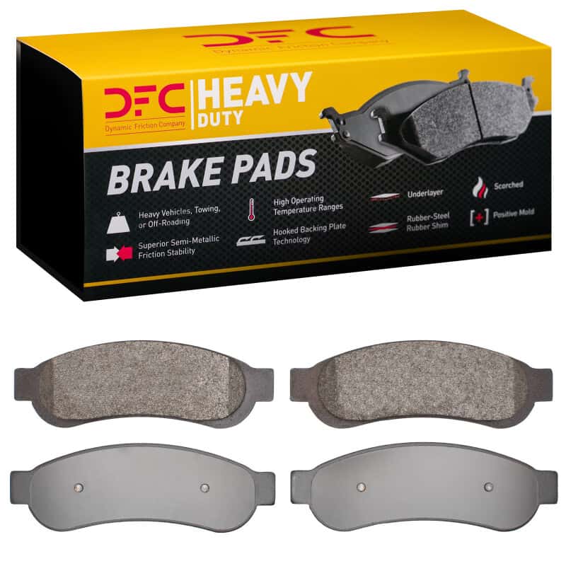 DFC — DFC 10-12 Ford F-250 4WD (Super Duty) Rear Heavy Duty Pads - Semi Metallic
DFC Brake Pad Set - view 1