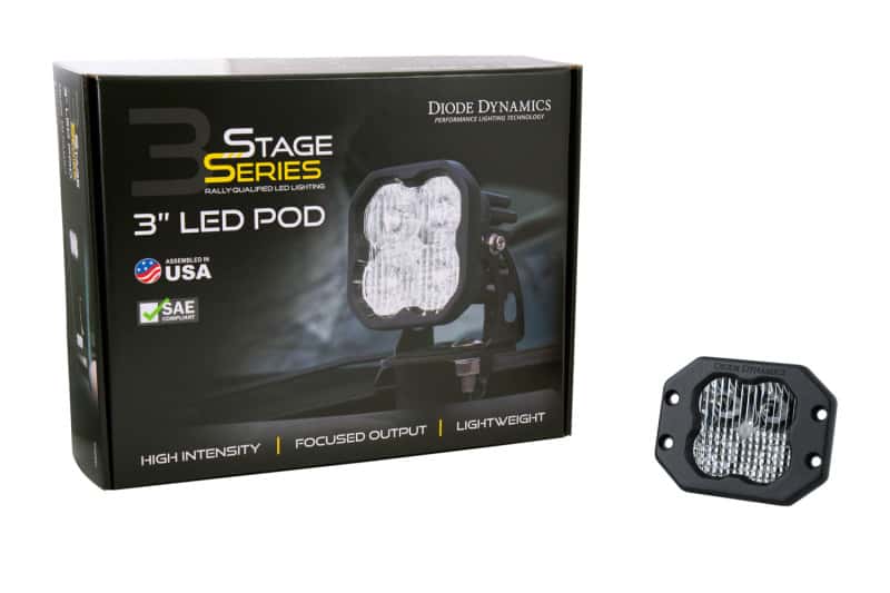 Diode Dynamics — Diode Dynamics SS3 Pro RBL - White Combo Flush (Single) - view 12