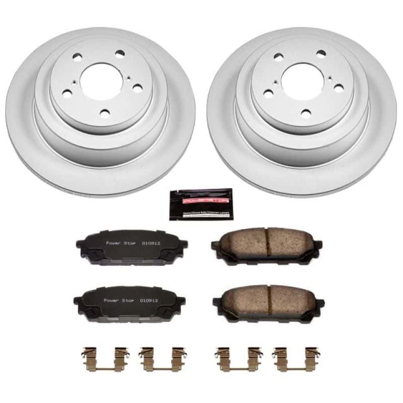 PowerStop — Power Stop 05-06 Saab 9-2X Rear Z17 Evolution Geomet Coated Brake Kit - view 1