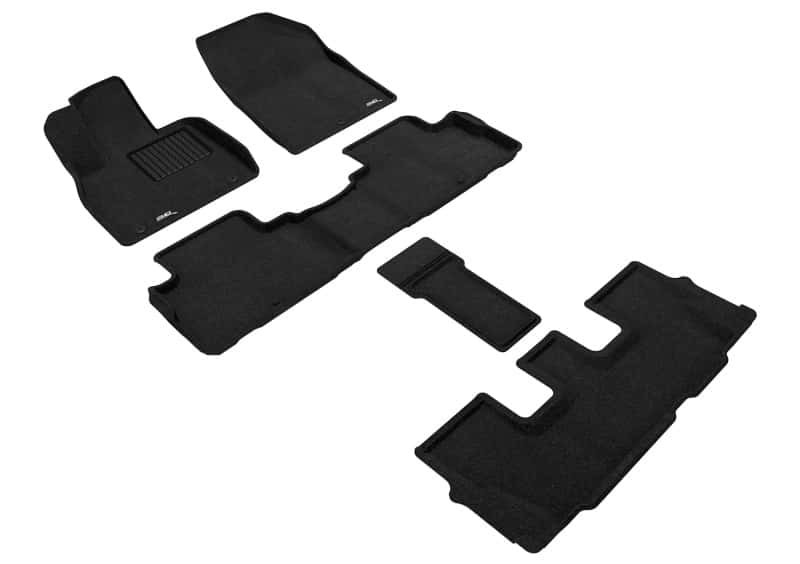 3D MAXpider — 3D MAXpider 20-24 Hyundai Palisade 7-Seat Elegant Black R1 R2 R3
Floor Mat Set - view 1