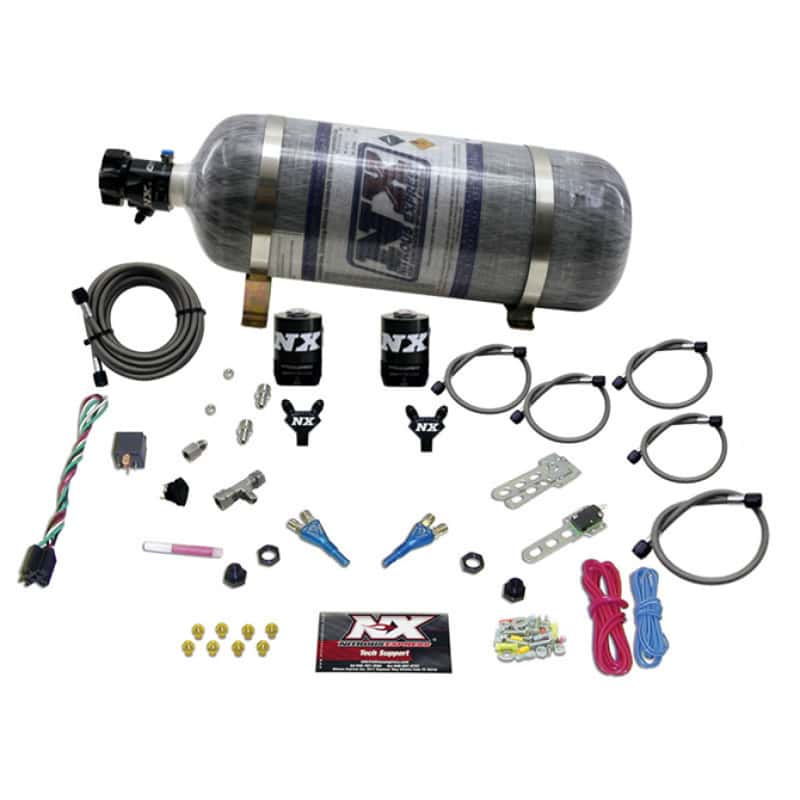 Nitrous Express — Nitrous Express GM TBI Nitrous Kit (50-125HP) w/Composite Bottle
Injection System Kit
N2OSys - view 3