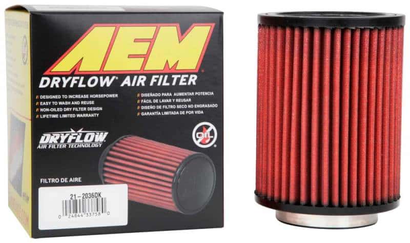 AEM Induction — AEM Air Filter, 3inFLG/ 5inOD/ 6-1/2inH Dry Flow
AEM DryFlow Air Filt
Air Filter - view 8