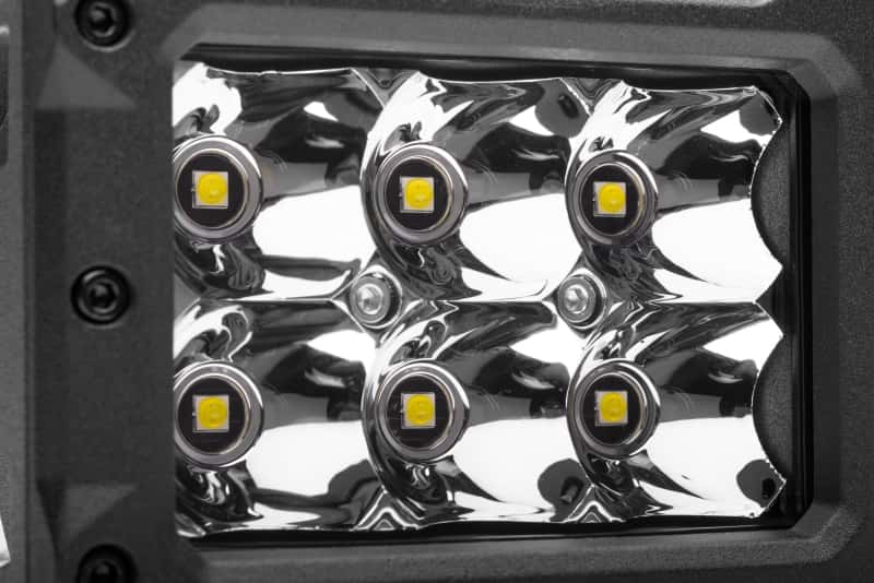 Go Rhino — Go Rhino Xplor Bright Series Rectangle LED Spot Light Kit (Surface/Thread Stud Mnt) 4x3 - Blk (Pair)
Bright-Two 4x3Lights - view 6