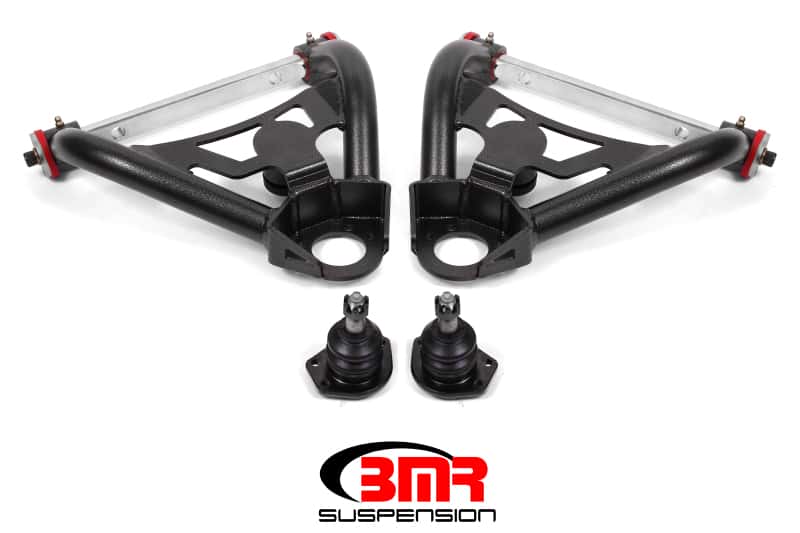 BMR Suspension — BMR 64-72 A-Body Upper Non-Adj. A-Arms w/ Stock Spindles (Polyurethane) - Black Hammertone
Upper Control Arms - view 1
