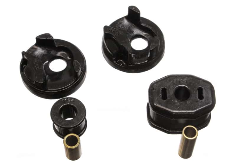 Energy Suspension — Energy Suspension 91-94 Nissan Sentra/NX1600/2000 Black Motor Mount Inserts (2 Torque Mount Position
Motor Mount Set - view 2