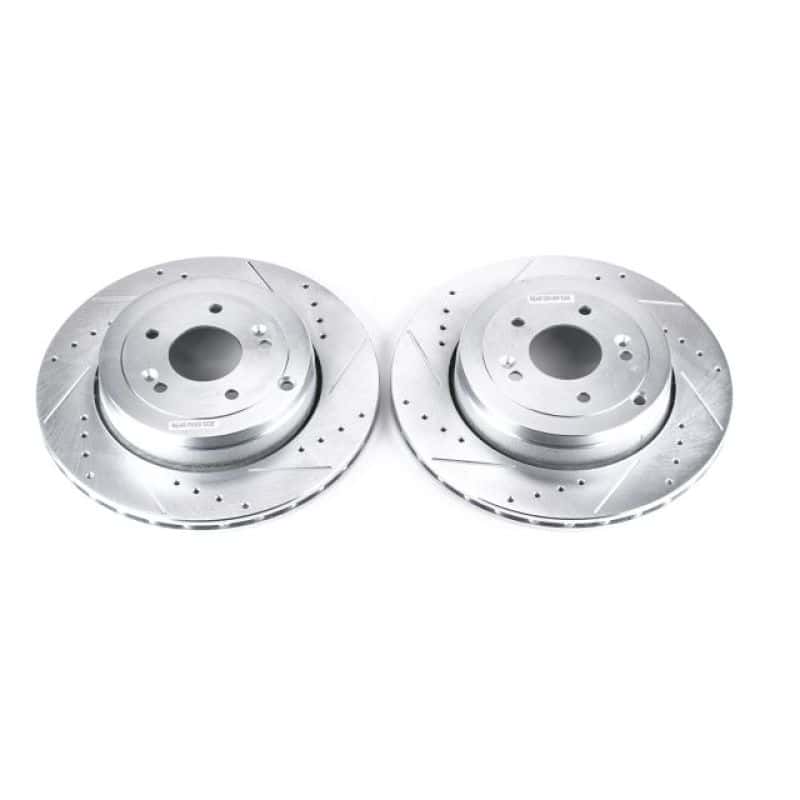 PowerStop — Power Stop 10-16 Hyundai Genesis Coupe Rear Evolution Drilled & Slotted Rotors - Pair
PowerStop XPR - view 1