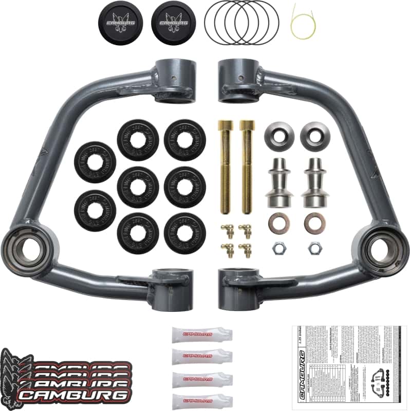 Camburg — Camburg Ford F-150 2WD/4WD 21-23 1.25in Performance Uniball Upper Arms (w/ covers)
Control Arm Kit - view 4