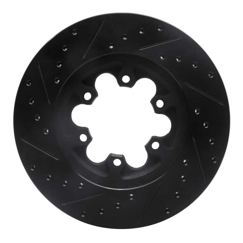 R1 Concepts — R1 04-08 Chevrolet Colorado Front Right Drilled & Slotted Black Brake Rotor
R1 Brake Rotor Drill - view 5