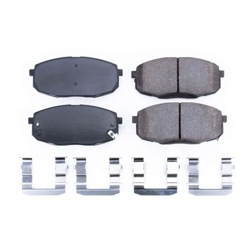 PowerStop — Power Stop 09-12 Hyundai Elantra Front Z17 Evolution Ceramic Brake Pads w/Hardware
Z17 Brake Pads - view 1