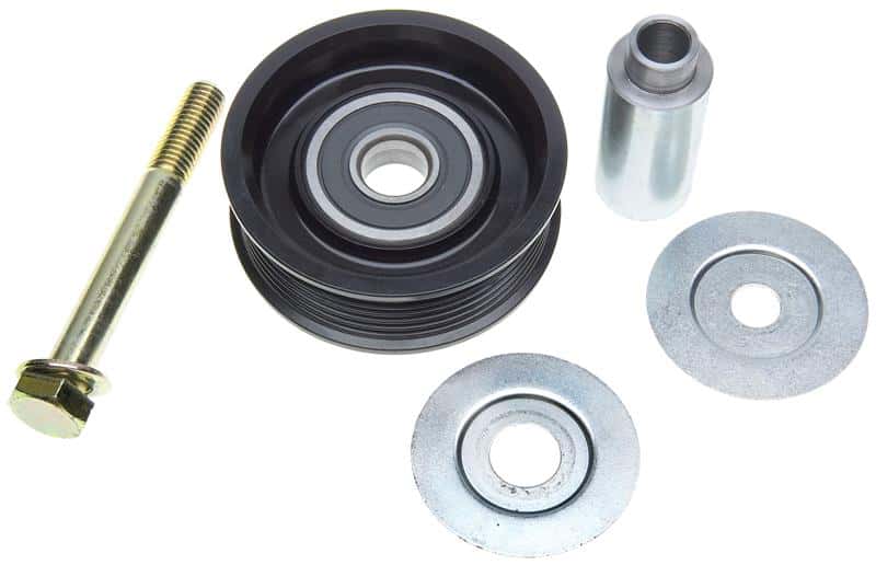 Gates — Gates 00-03 Volvo VN Series Cummins ISX Diesel Alt. & A.C. Belt Drive Pulley - view 1