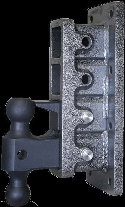 GEN-Y Hitch — Gen-Y Mega Duty 2.5in Bolt On 9in Drop 3.5K TW 32K Hitch w/GH-0161 Dual-Ball/Pintle Lock
Drop Hitch - view 2