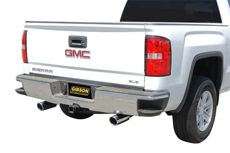 Gibson — Gibson 15-18 Chevrolet Silverado 1500 LS 5.3L 3in/2.25in Cat-Back Dual Split Exhaust - Aluminized
Truck/Suv - view 3