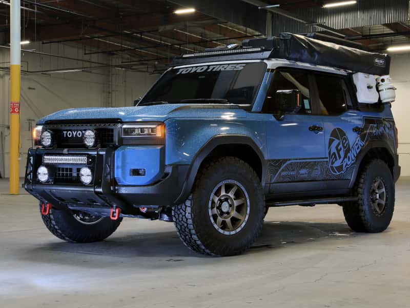 aFe — aFe 24-25 Toyota Land Cruiser (J250) POWER Terra Guard Bull Bar
Terra Guard Bull Bar - view 6