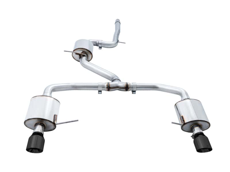 AWE Tuning — AWE Tuning 18-21 Volkswagen Jetta GLI Mk7 Touring Exhaust - Diamond Black Tips (Fits High-Flow DP)
Touring Exhaust - view 1