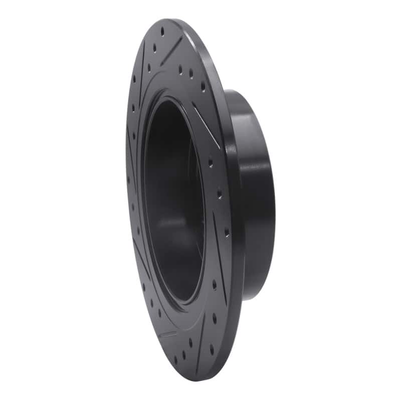 R1 Concepts — R1 07-17 Chrysler Sebring Rear Right Drilled & Slotted Black Brake Rotor
R1 Brake Rotor Drill - view 4