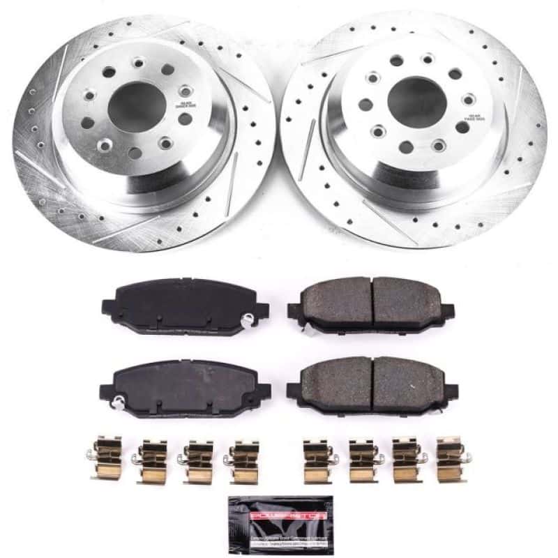 PowerStop — Power Stop 18-19 Jeep Wrangler Rear Z23 Evolution Sport Brake Kit - view 1