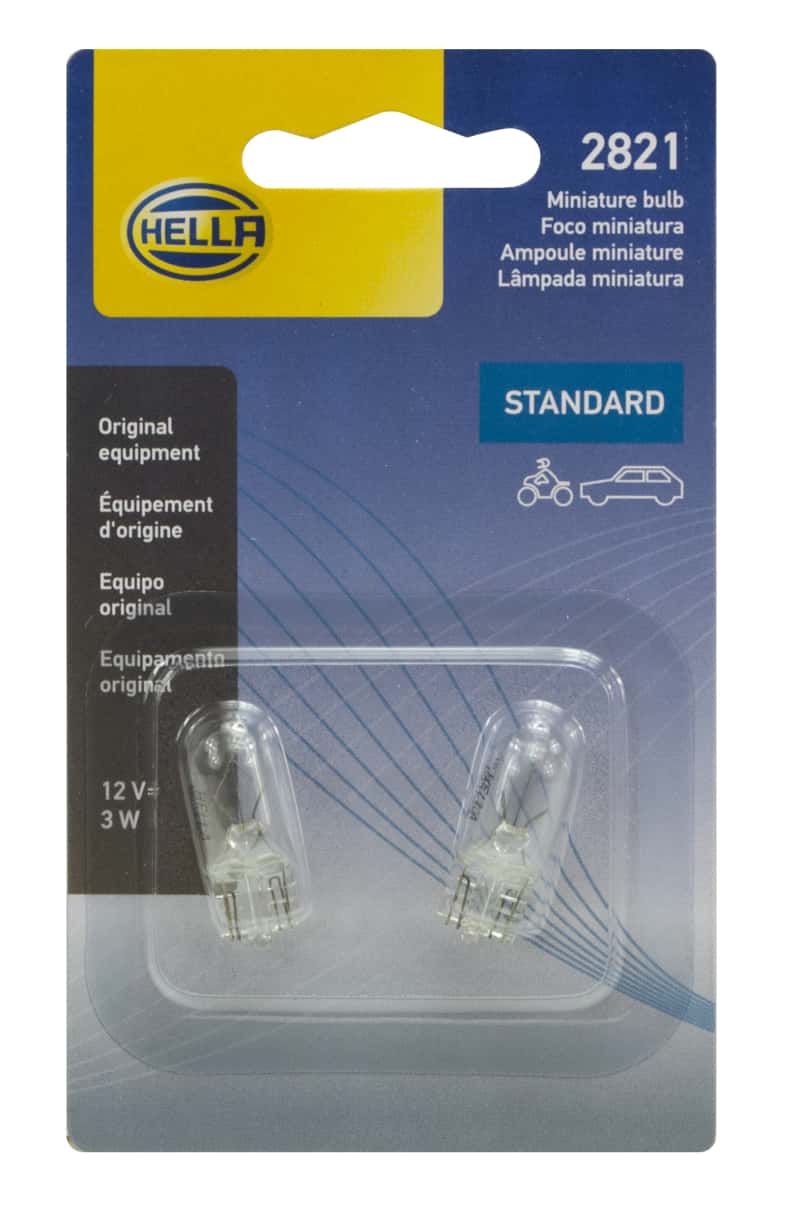 Hella — Hella Bulb 2821 12V 3W W21X95D T325 E1 (2)
2821TB Incan Bulb - view 5