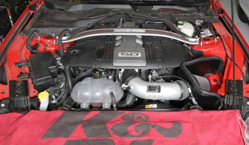 K&N Engineering — K&N 2018 Ford Mustang GT V8 5.0L F/I Typhoon Air Intake
Performance Air Inta
Air Intake System - view 9