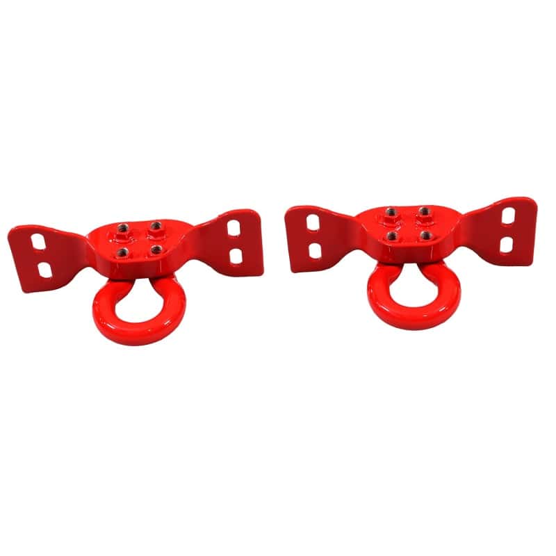 Ford Racing — Ford Racing 17-22 Super Duty Tow Hooks - Red (Pair) - view 3