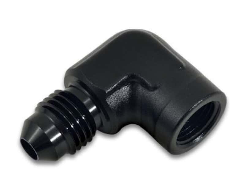 Vibrant — Vibrant -4AN to 1/8in NPT 90 Degree Adapter Fitting
-4ANML-1/8"NPTFM90Dg - view 3