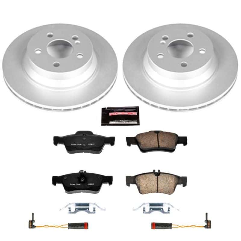 PowerStop — Power Stop 06-09 Mercedes-Benz E350 Rear Z23 Evolution Sport Coated Brake Kit - view 1