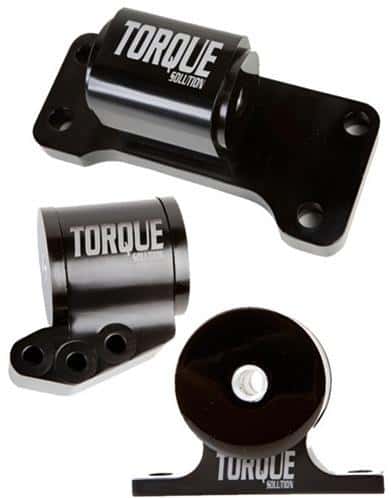 Torque Solution — Torque Solution Billet Aluminum 3 piece Engine Mount Kit: Mitsubishi Evolution VII-IX 2001-2006 - view 3