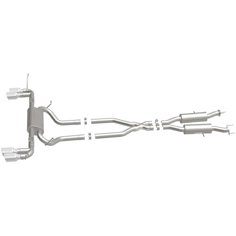 Magnaflow — MagnaFlow Cat Back, SS, 2.5in, Quad Split Polish 4in tip 14-15 Jeep Grand Cherokee 3.6L/5.7L V6/V8
Cat-Back - view 32