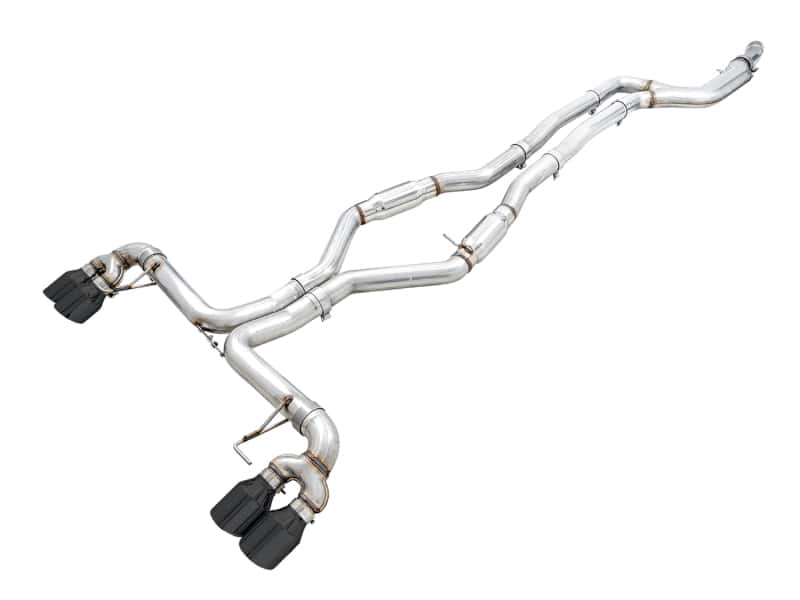 AWE Tuning — AWE Tuning 2019+ BMW M340i (G20) Track Edition Exhaust - Quad Diamond Black Tips
Track Exhaust - view 1