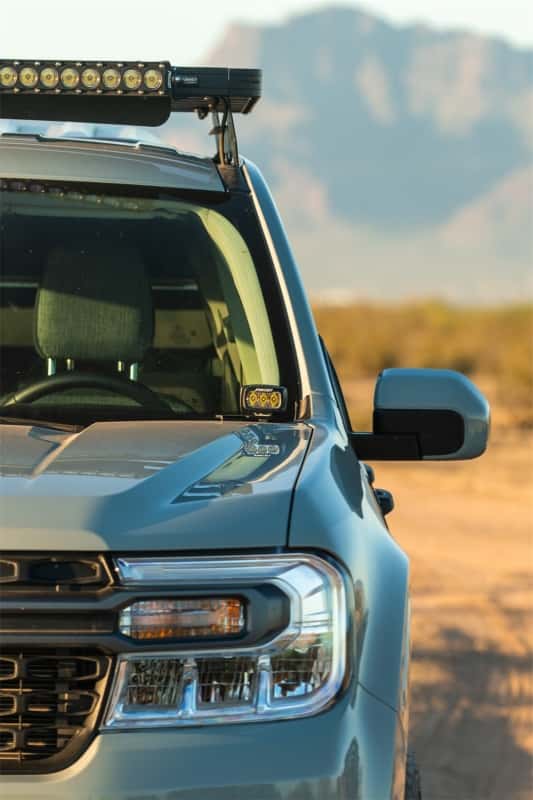 Rigid Industries — Rigid Industries 22+ Ford Maverick A-Pillar Bracket
22+MAVERICK APLR SET - view 3
