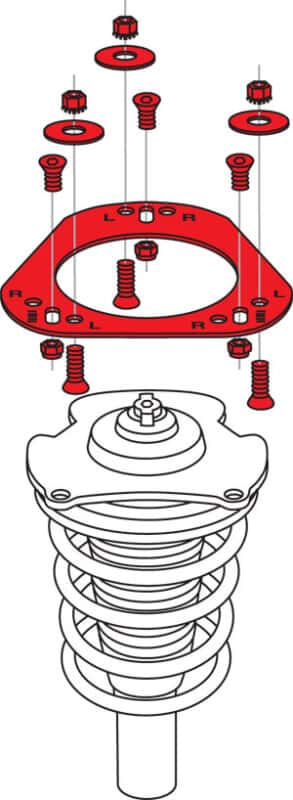 SPC Performance — SPC Performance FRT CAMB ADJ-FORD/MERC
ADJ. STRUT MOUNT PR
STRUT MNT PR - view 4