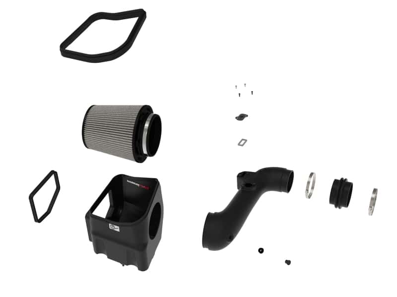 aFe — aFe 11-16 GM Silverado / Sierra 2500/3500HD (6.6L V8) MagnumFORCE Intake Stage-2 Pro DRY S
Magnum FORCE Intake - view 3