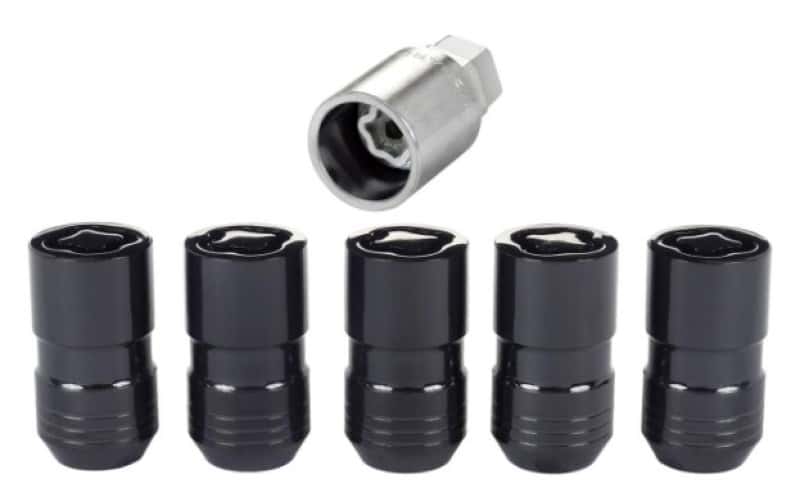 McGard — McGard Wheel Lock Nut Set - 5pk. (Cone Seat) M14X1.5 / 22mm Hex / 1.639in OAL - Black - view 2